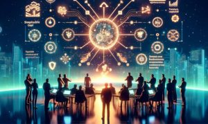 personas trabajando en el sector de financiación representando las funciones de Grupago