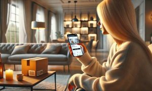 Imagen creada por IA que muestra cómo los consumidores online estadounidenses confían en el eCommerce mexicano