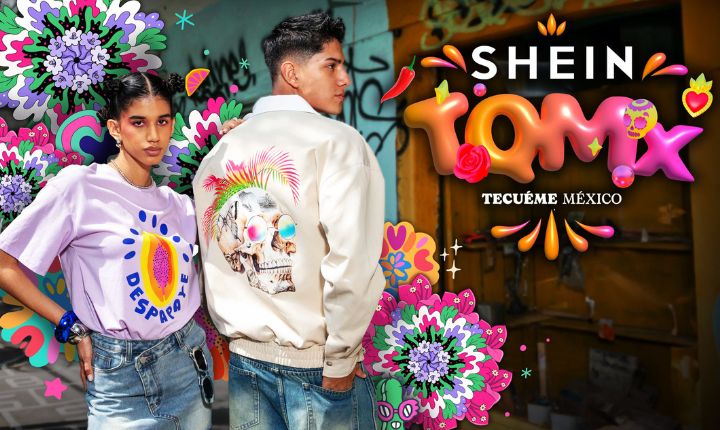Imagen ofrecida por Shein sobre su campaña TQMx en México