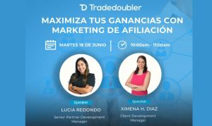 Imagen del Webbinar Marketing de Afiliación de Tradedoubler