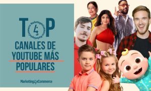 los 10 canales de youtube con más suscriptotes del mundo