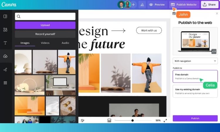 Te explicamos cómo utilizar esta intuitiva y poco conocida herramienta de Canva para crear una página web atractiva y funcional.