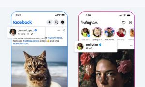Meta reemplaza su etiqueta "Made with IA" por "AI Info" para aclarar el grado de uso de esta tecnología en las imágenes