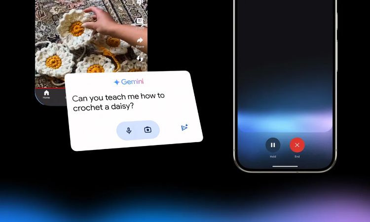 Google lanza Gemini Live: el asistente en tu móvil con el que podrás mantener conversaciones fluidas