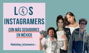 De izquierda a derecha: Luisito Comunica, Kimberly Loaiza, Danna y Juan Pa Zurita, entre los Instagramers con más seguidores en México.