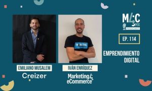 Emiliano Musalem, CEO de Creizer; e Iván Enríquez, CRO de Marketing4eCommerce.