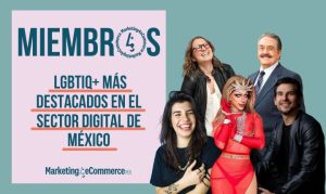 De izquierda a derecha miembros de la comunidad LGBTIQ+: Fercha Pacheco, Adriana Peón, Eva Blunt, Pedro Sola y Alan Estrada.