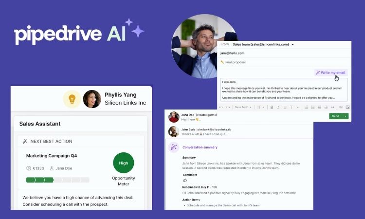 Pipedrive añade una suite de herramientas IA en el CRM para mejorar la gestión de ventas
