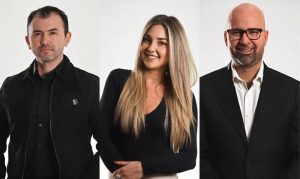 Alexander Nempeque (izquierda), Growth; Marielisa Esteves, Marketing & Communications; y Leopoldo Riquelme, Head of Business Intelligence, Data Analytics & Development; los nuevos directivos para Publicis Groupe México.