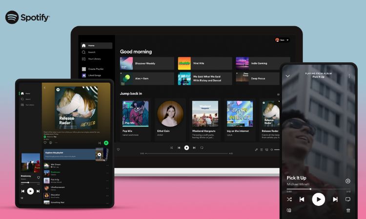 Imagen de Spotify en múltiples formatos