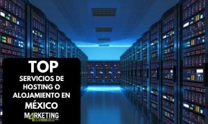 Toma de un servidor de hosting en México.