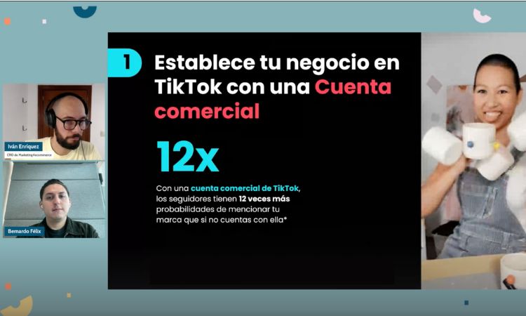 Webinar con TikTok Ads para aumentar tus ventas.