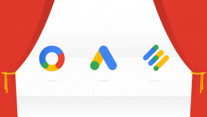 Logos de Google Ads, Google Marketing Platform y Google Ad Manager